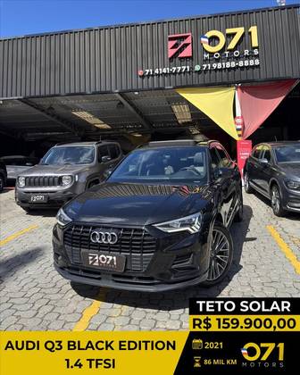 AUDI Q3 1.4 35 TFSI GASOLINA BLACK S LINE S TRONIC AUDI Q3 1.4 35 TFSI GASOLINA BLACK S LINE S TRONIC